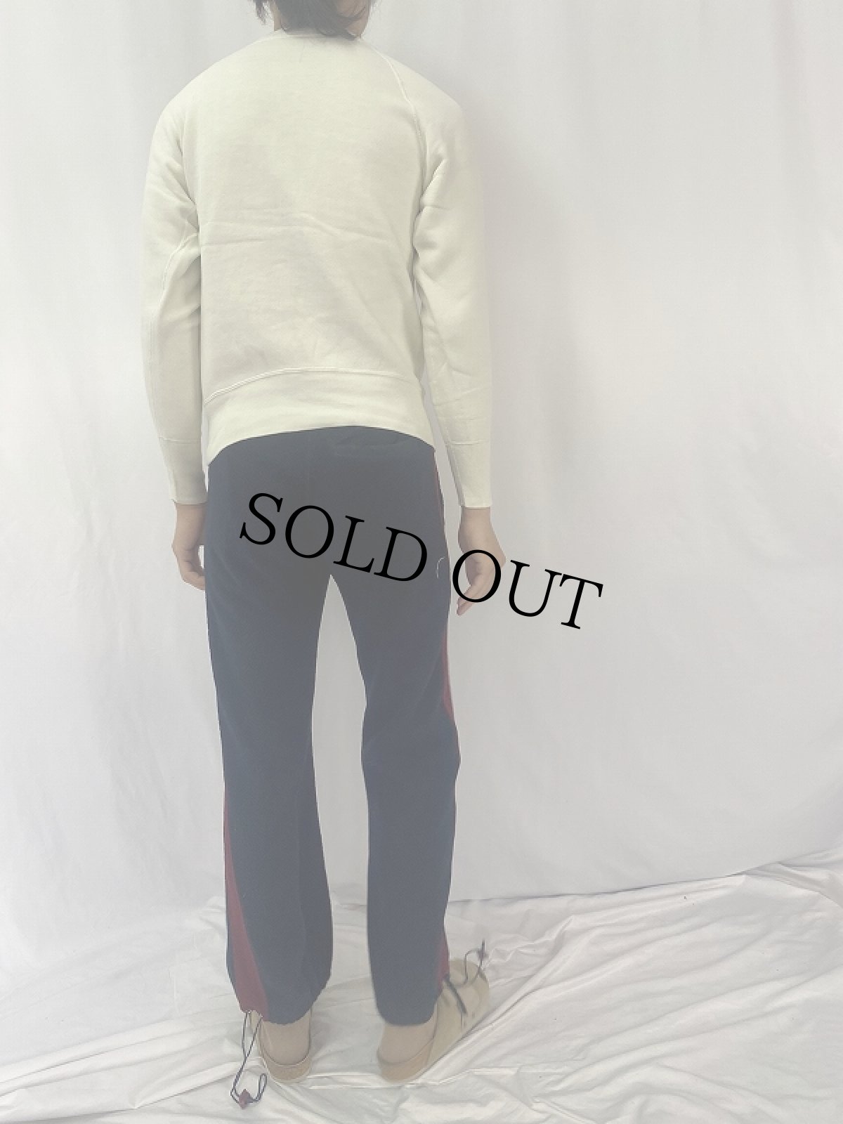 画像4: 60's "YOUNGSTOWN UNIVERSITY" 脇下ガゼット プリントスウェット (4)