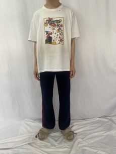 画像2: 80's Disney MICKEY MOUSE "SILVER SCREEN IV" キャラクタープリントTシャツ XL (2)