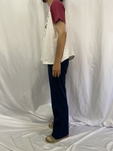 画像3: 70's SNOOPY USA製 キャラクタープリント ラグランTシャツ XL (3)