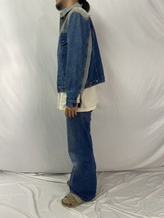 画像3: 80's Levi's 70506-0247 USA製 2トーン 切り替えデニムジャケット SIZE40 (3)