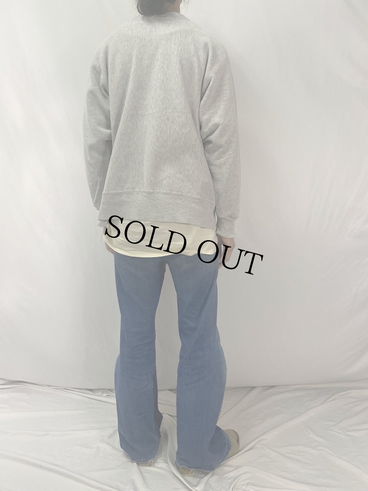 画像4: 80's Champion REVERSE WEAVE トリコタグ USA製 "MICHIGAN" プリントスウェット XL (4)