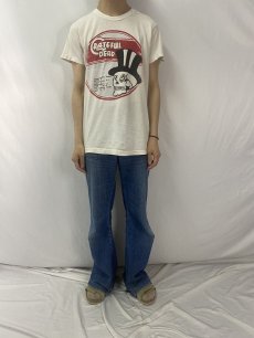 画像2: 80's GRATEFUL DEAD USA製 "SKULL×DANCING BEARS 1989" ロックバンドプリントTシャツ L (2)