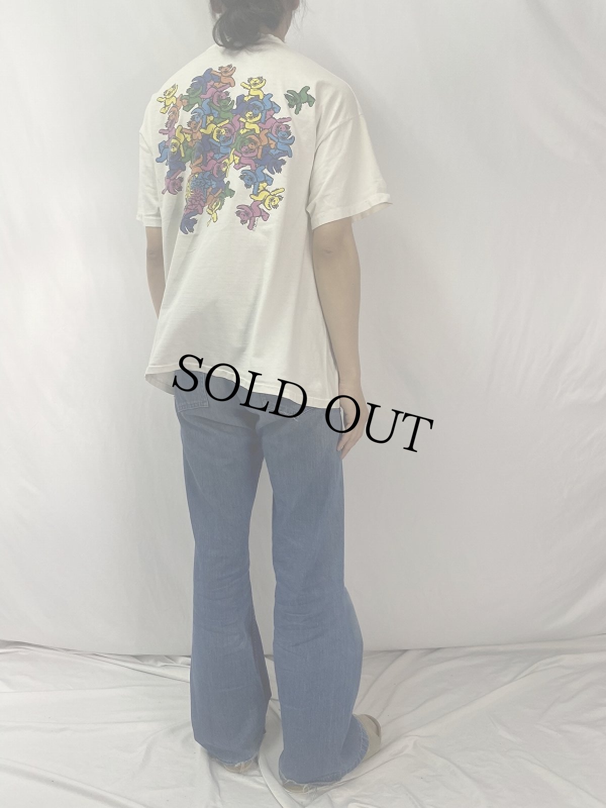 画像4: 90's GRATEFUL DEAD USA製 "DANCING BEARS" ロックバンドプリントTシャツ XL (4)