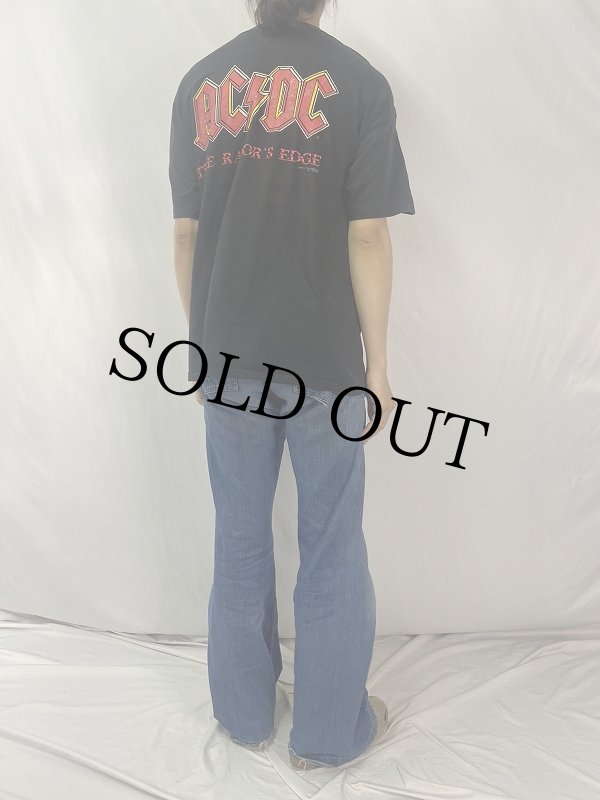 90s ACDC Tシャツ ヴィンテージ バンド バンドTシャツ 90年代 90s エーシーディーシー ACDC ブラック 黒 音楽