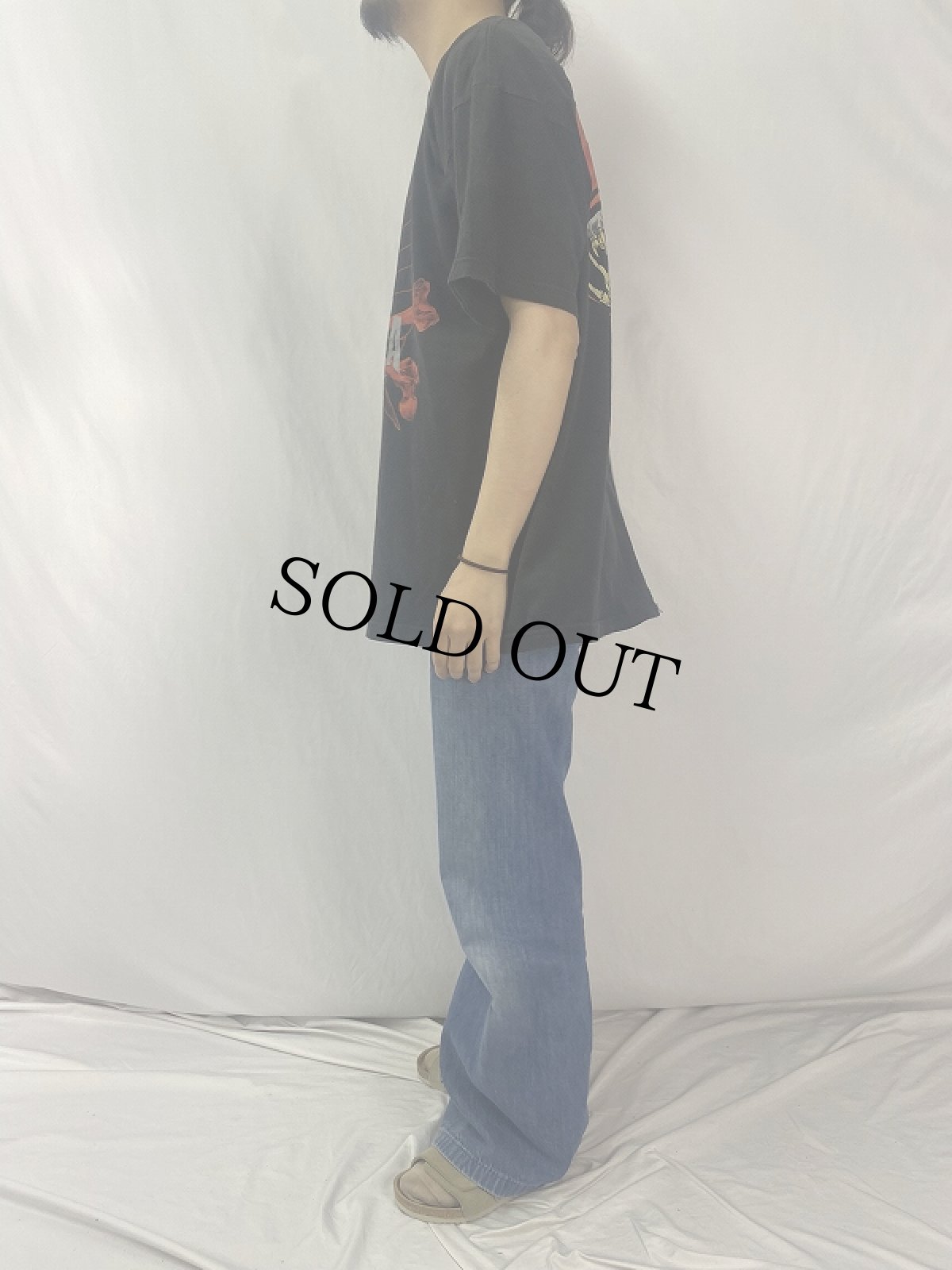 画像3: 【お客様お支払処理中】90's METALLICA pushead "REBEL" ヘヴィメタルバンドプリントTシャツ BLACK XL (3)