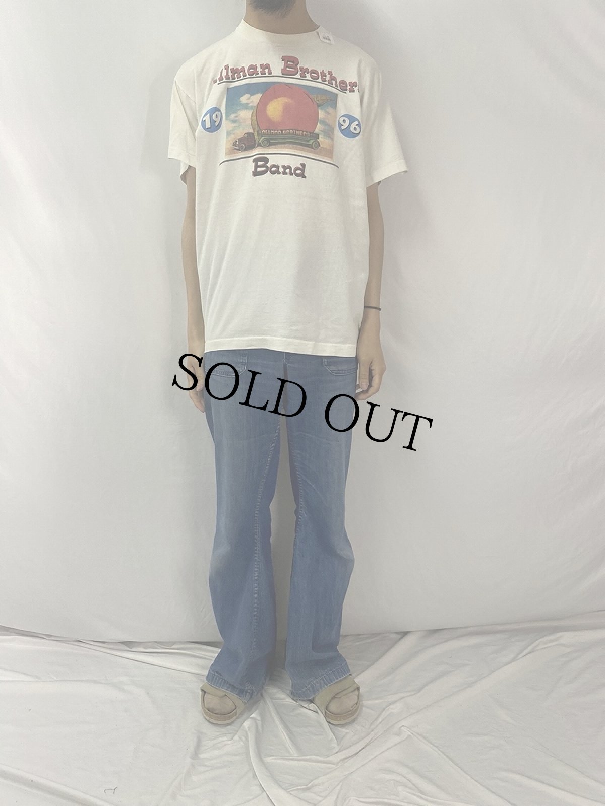 画像2: 90's ALLMAN BROTHERS BAND USA製 "1996 Tour" ブルースロックバンドツアープリントTシャツ XL (2)