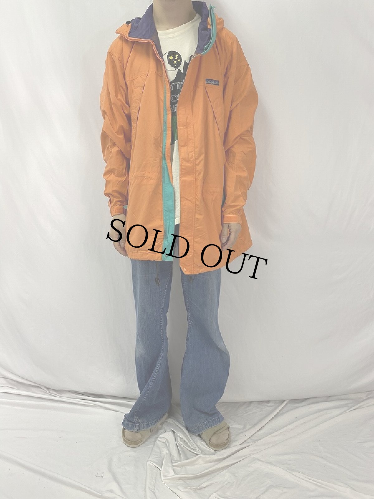 画像2: 80's Patagonia ナイロンストームジャケット XL (2)