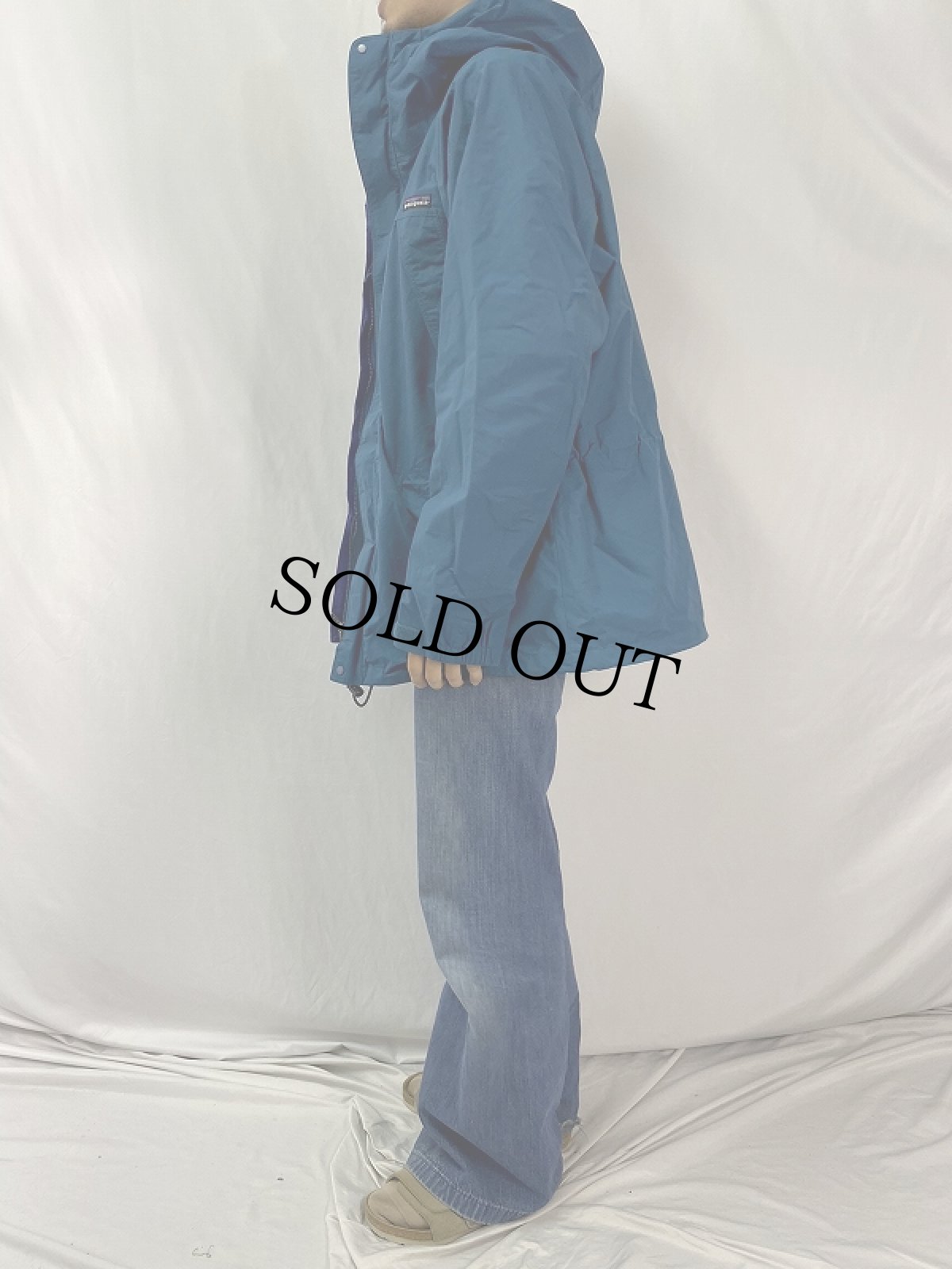 画像3: 90's Patagonia 雪なしタグ ナイロンストームジャケット L (3)