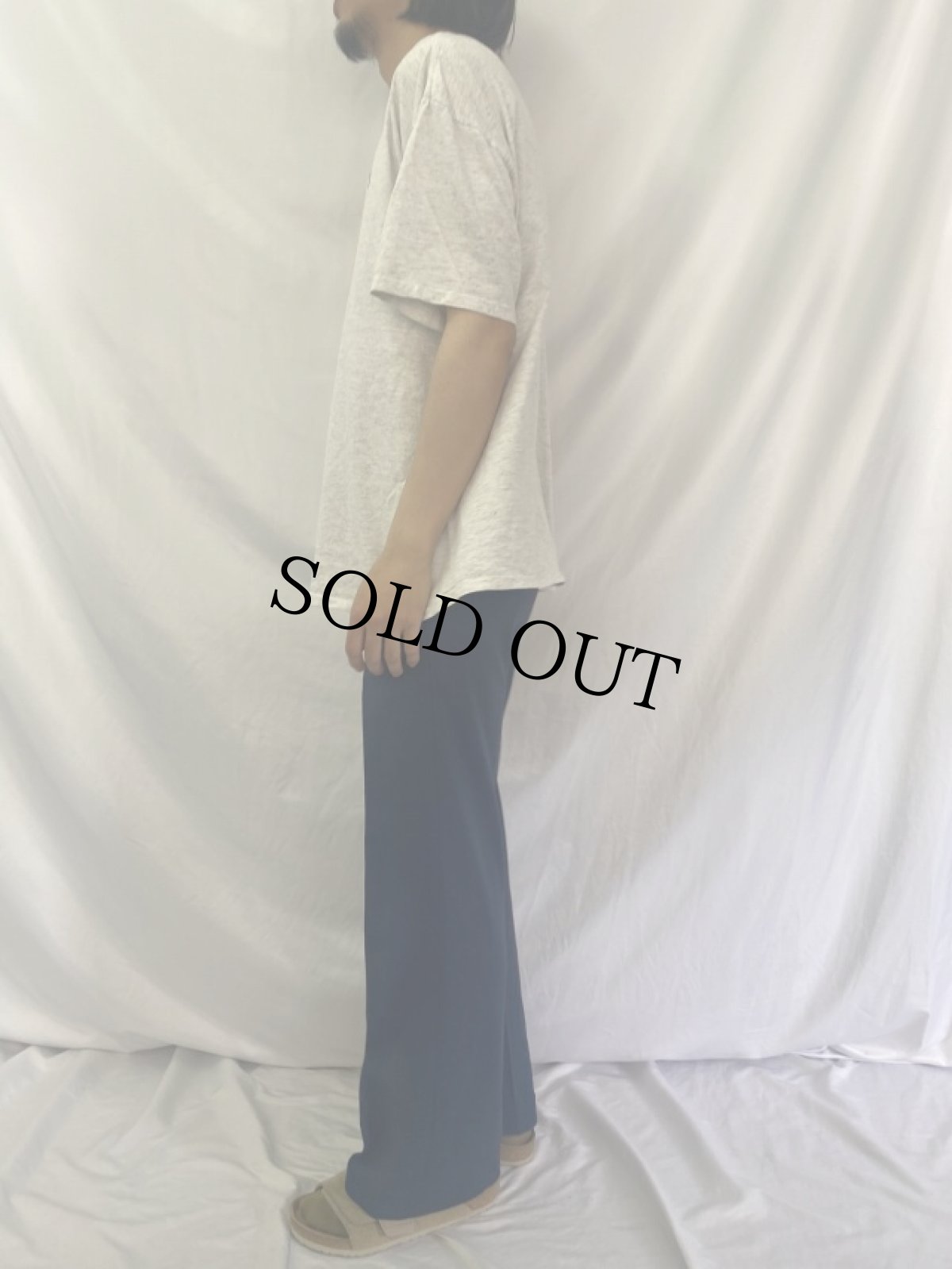 画像4: 90's USA製 "GODZILA SUSHI" キャラクターパロディプリントTシャツ XL (4)