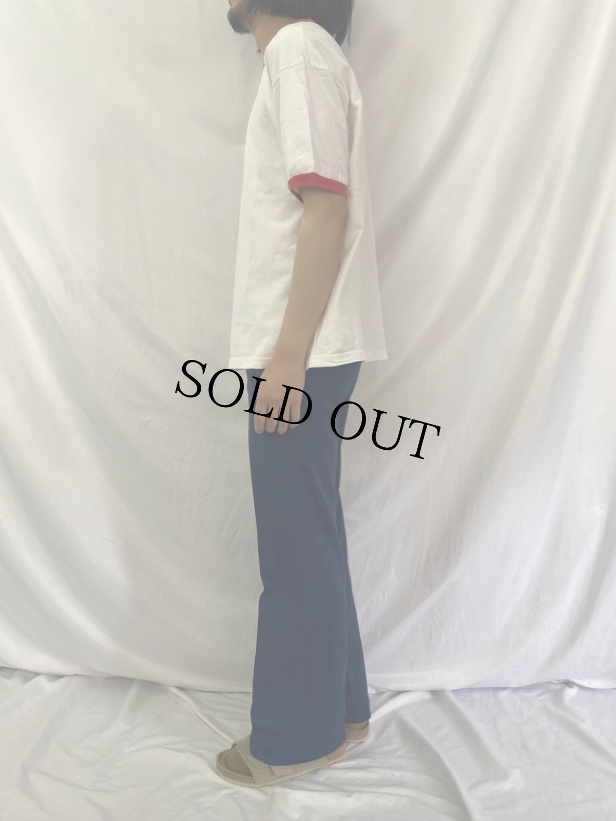 画像4: 90's TOYSTORY Mr. Potato Head USA製 キャラクターリンガーTシャツ L (4)