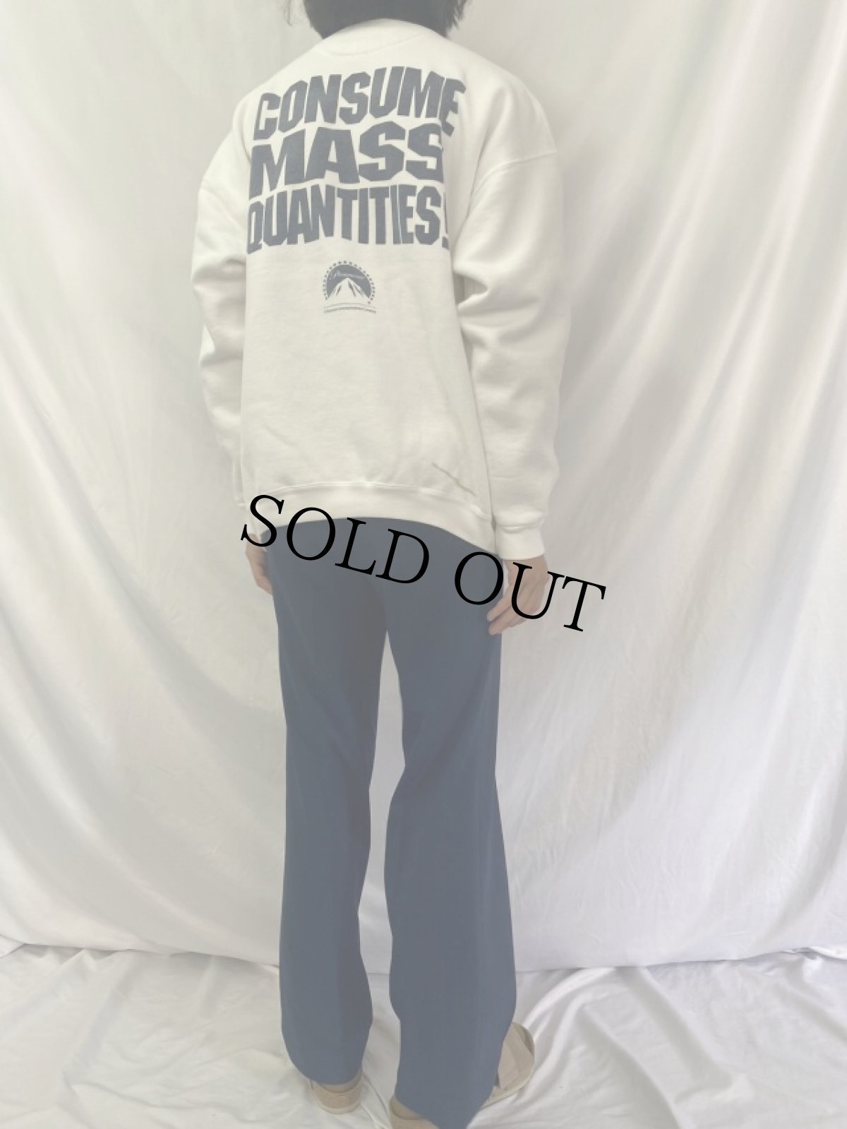 画像4: 90's CONEHEADS USA製 キャラクタープリントスウェット L (4)