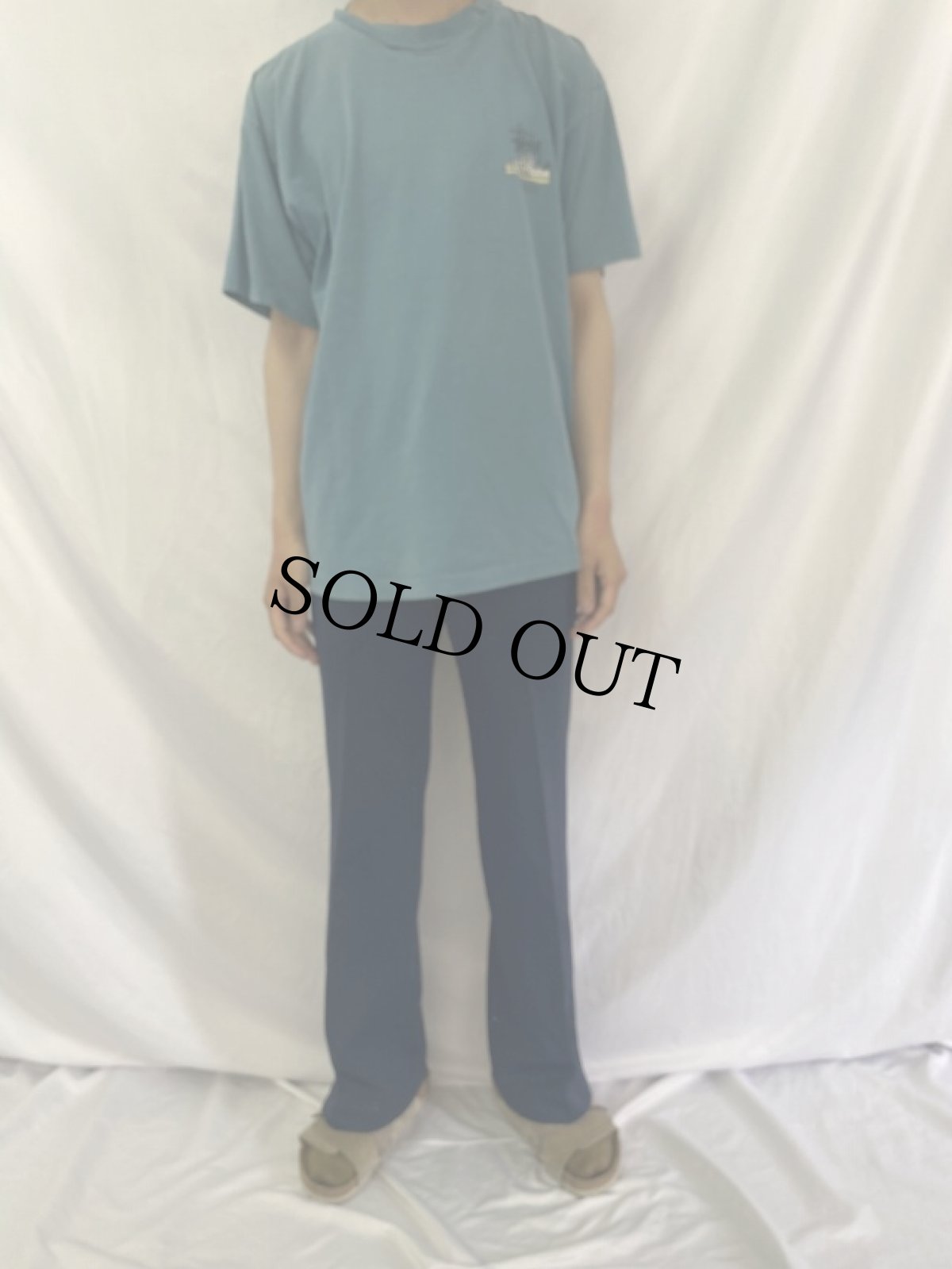 画像3: 90's STUSSY "OLD SKOOL FLAVOR" スニーカーイラストTシャツ (3)