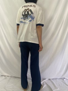 画像4: 90's PRIMUS USA製 オルタナティヴロックバンド リンガーTシャツ XL (4)