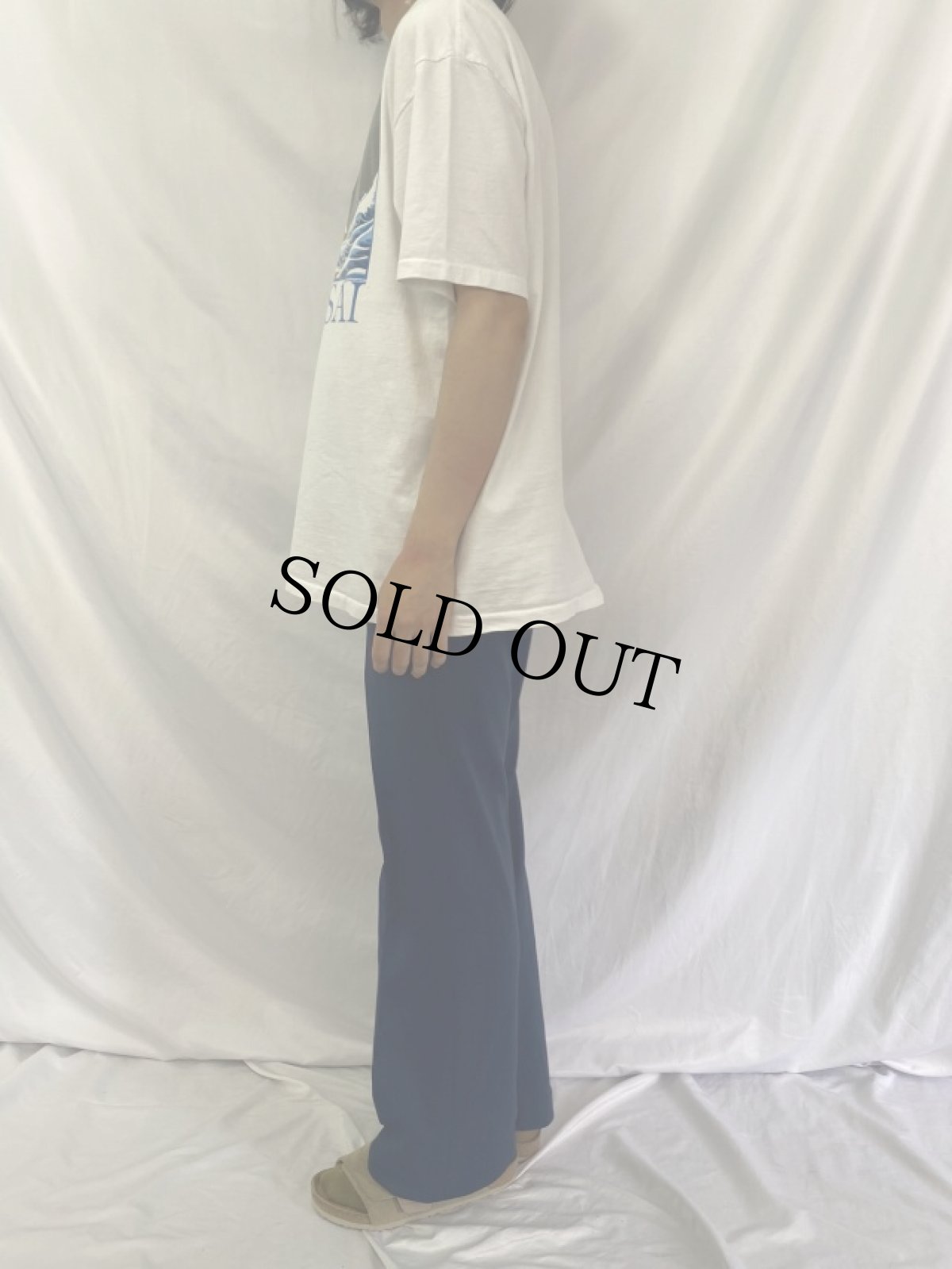 画像3: 80's HOKUSAI USA製 "The Great Wave" 浮世絵プリントTシャツ XL (3)