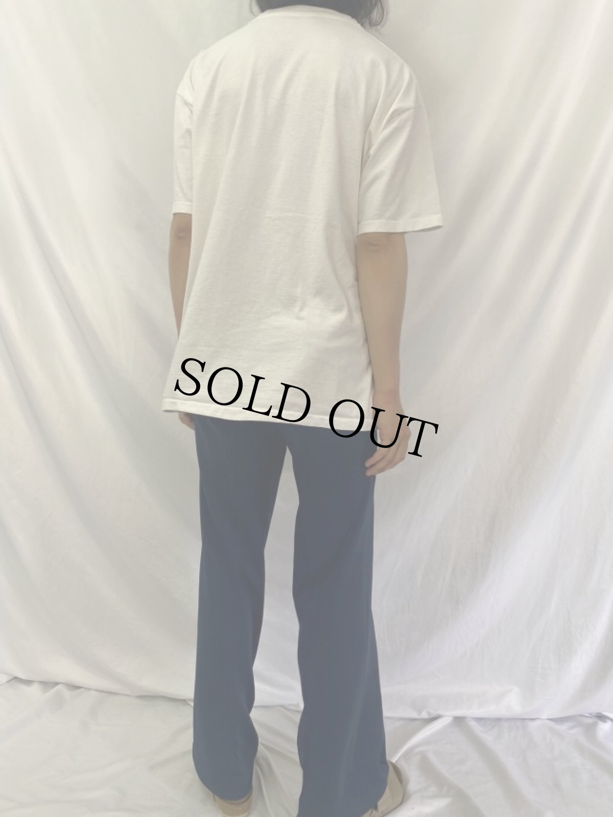 画像4: 80's HOKUSAI USA製 "The Great Wave" 浮世絵プリントTシャツ XL (4)