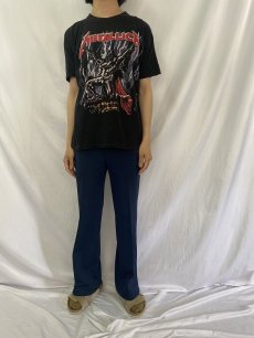 画像2: METALLICA ヘヴィメタルバンドTシャツ L (2)