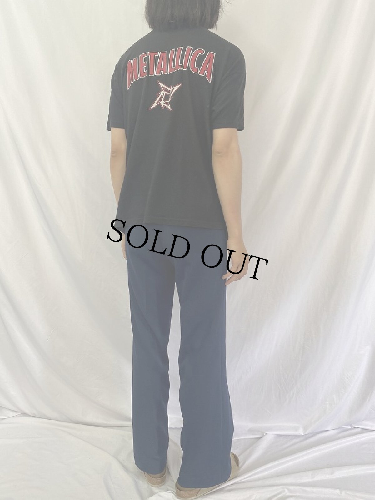 画像4: METALLICA ヘヴィメタルバンドTシャツ L (4)