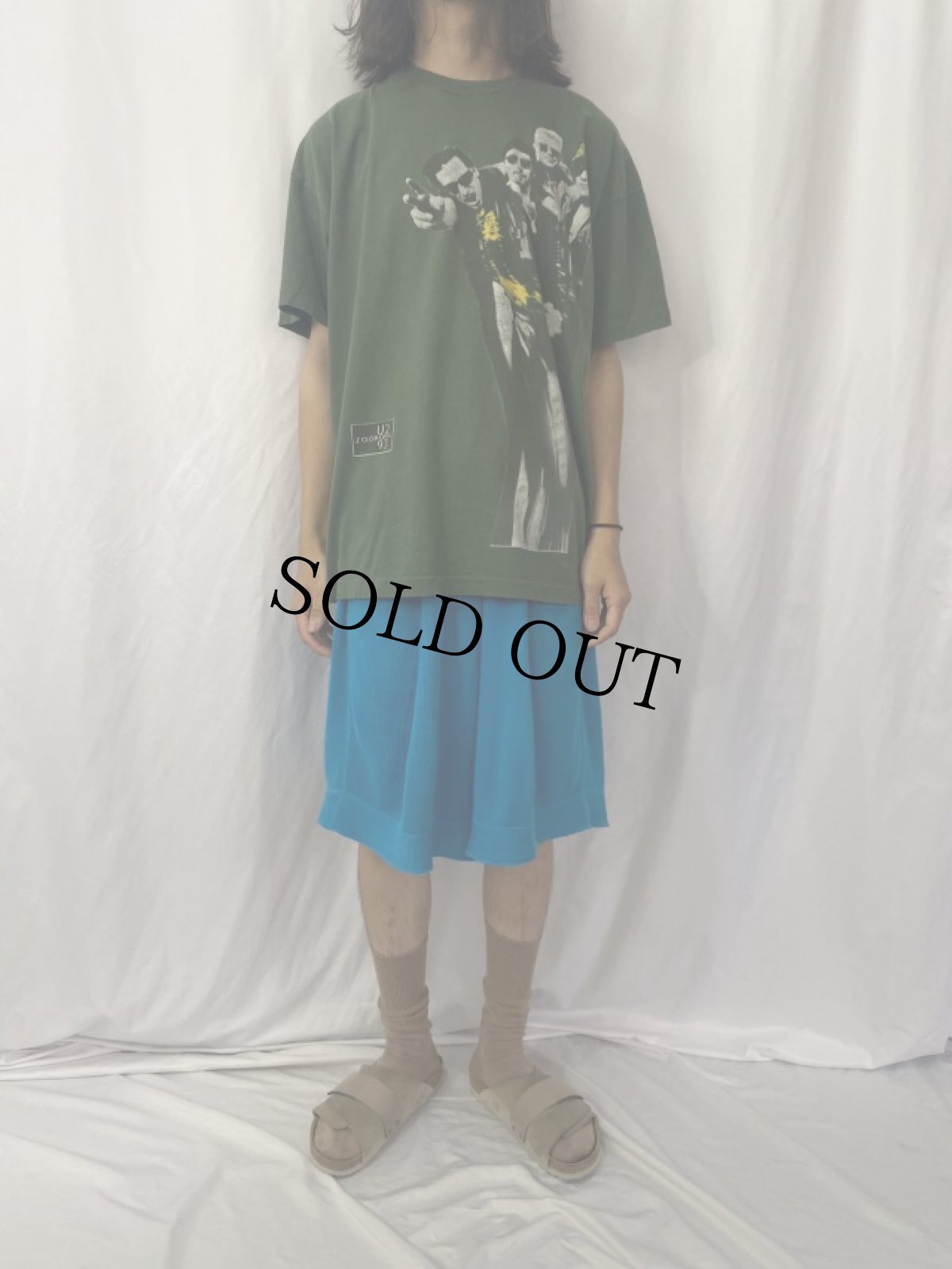 画像2: 90's U2 IRELAND製 "ZOOROPA 93" ロックバンドプリントTシャツ XL (2)