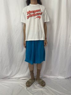 画像2: 80's USA製 "Newport pleasure!" ロゴプリントTシャツ XL (2)