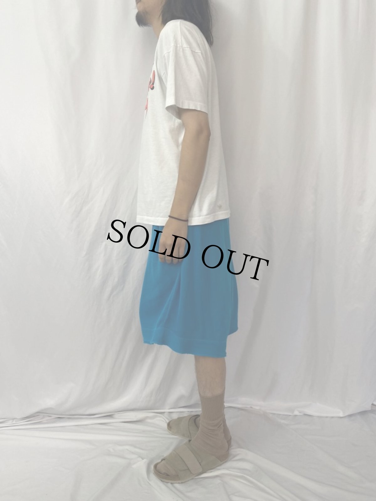 画像3: 80's USA製 "Newport pleasure!" ロゴプリントTシャツ XL (3)