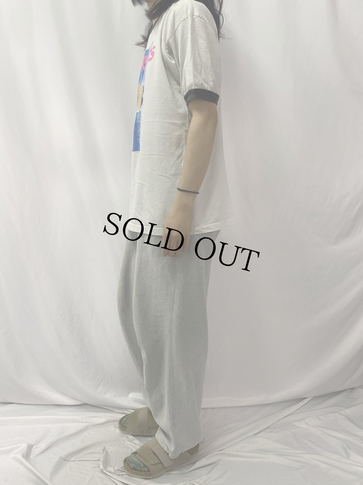 画像3: RAMONES パンクロックバンドプリントリンガーTシャツ (3)