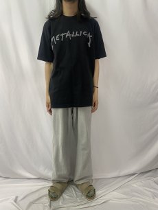 画像2: 2000's METALLICA "'TALLICA WUZ HERE" ロックバンドプリントTシャツ BLACK (2)