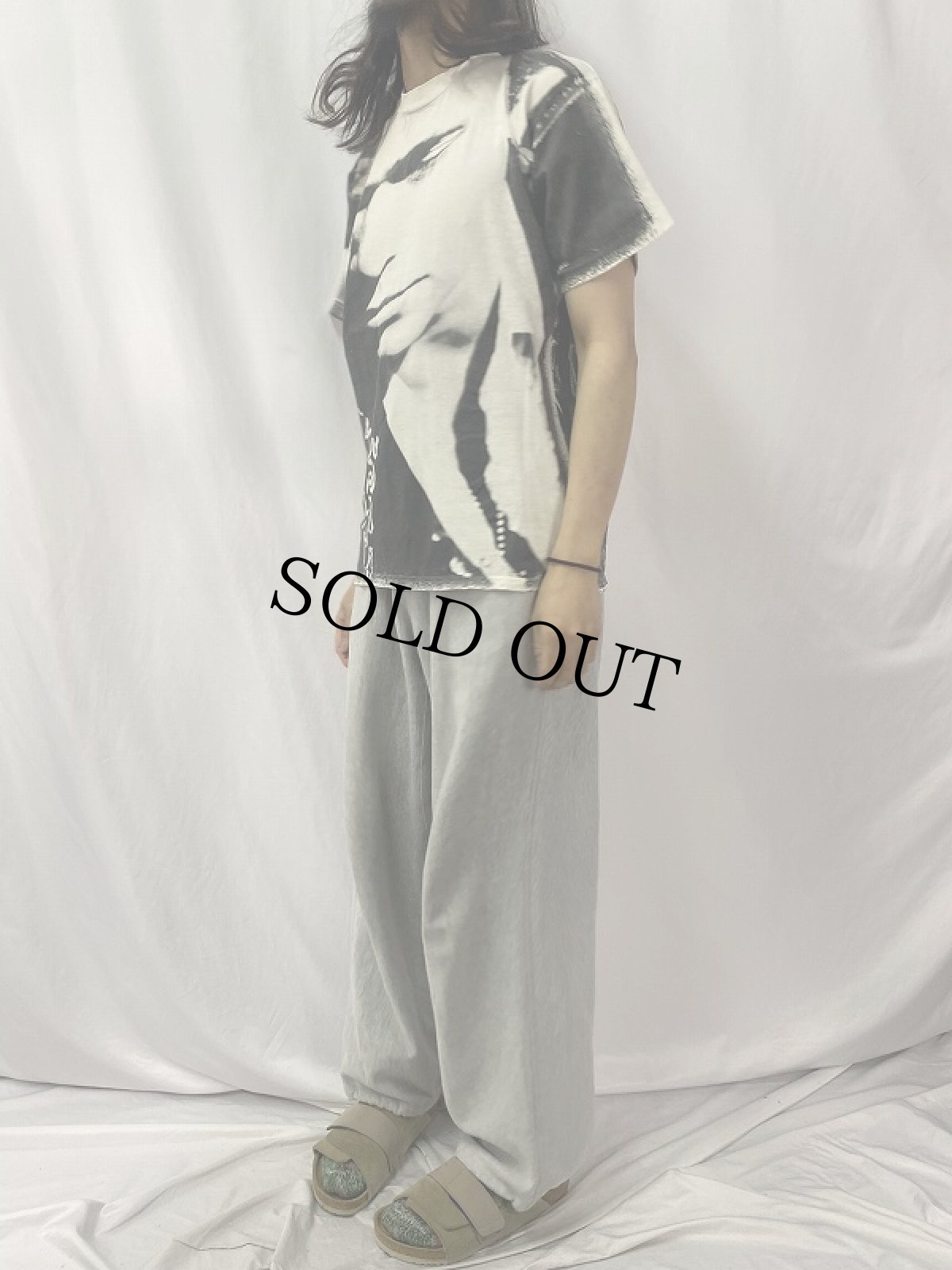 画像3: 90's John Mellencamp USA製 "Whenever We Wanted the tour 1992" ロックシンガー 大判プリントTシャツ L (3)