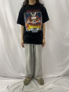 画像2: 90's AEROSMITH USA製 "Nine Lives" ロックバンド ツアーTシャツ BLACK XL (2)