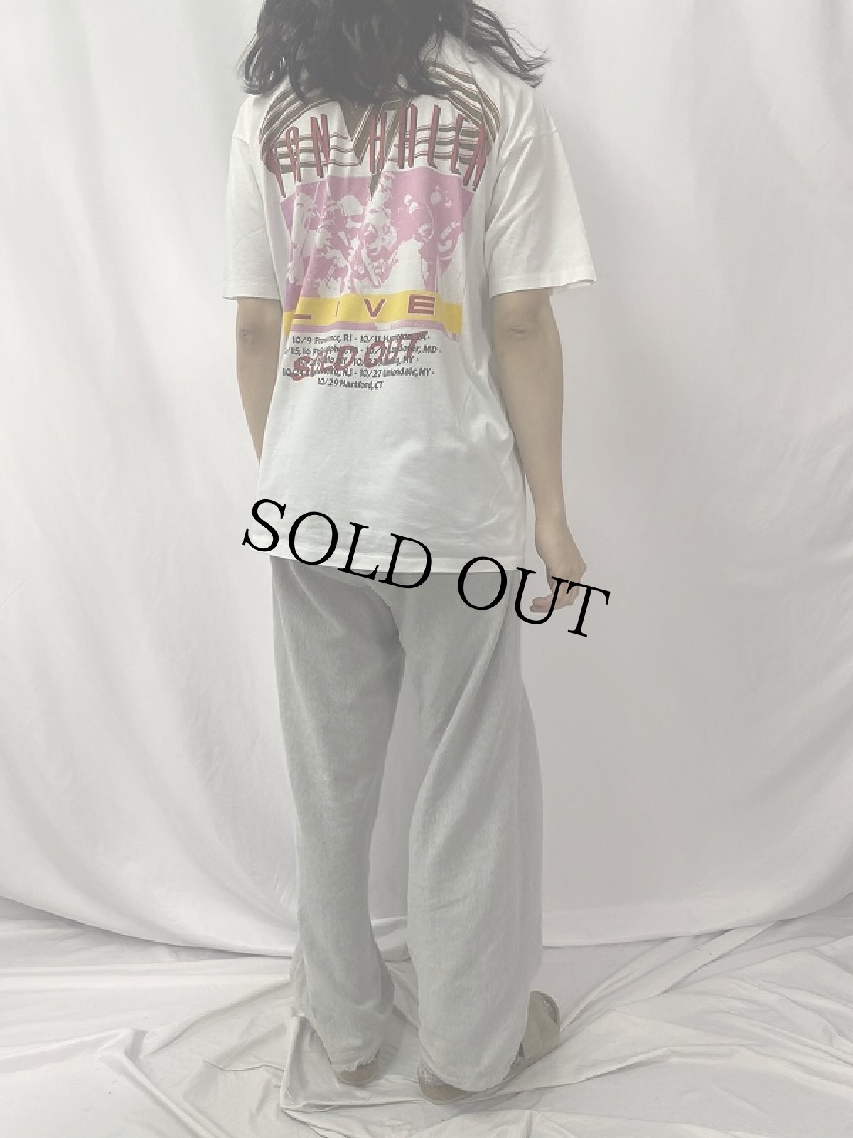 画像4: 90's VAN HELEN USA製 "FOR UNLAWFUL CARNAL KNOWLEDGE" ロックバンドプリントTシャツ XL (4)