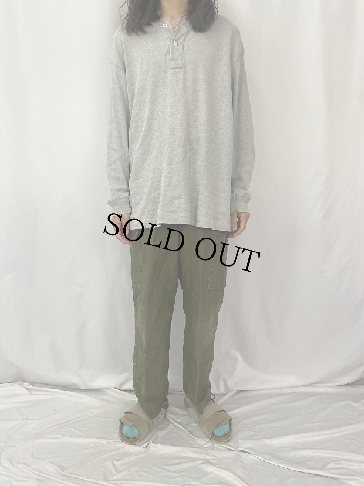 画像2: 80's CANADIAN ARMY ウィンドオーバーパンツ REGULAR-MEDIUM (2)