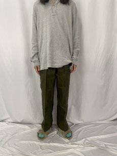 画像2: 80's CANADIAN ARMY ウィンドオーバーパンツ REGULAR-SMALL DEADSTOCK  (2)