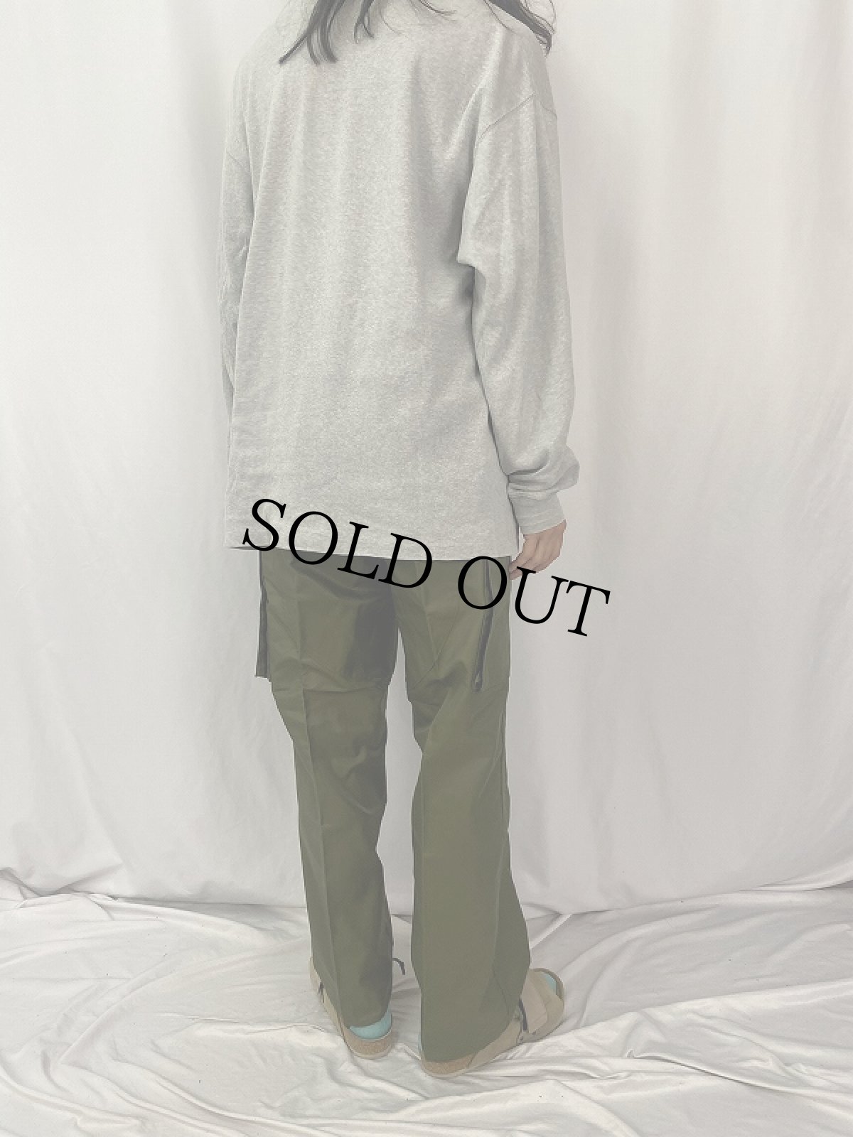 画像4: 80's CANADIAN ARMY ウィンドオーバーパンツ REGULAR-SMALL DEADSTOCK  (4)