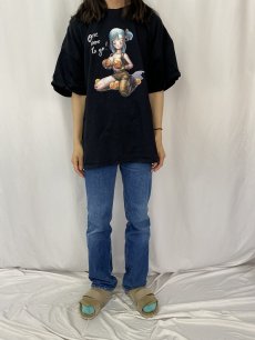画像2: ドラゴンボールZ ブルマ キャラクタープリントTシャツ (2)
