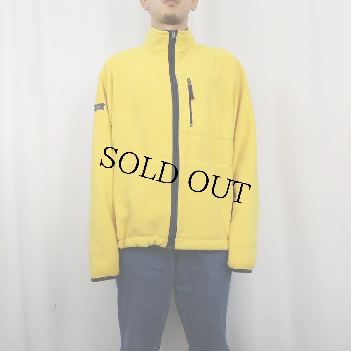 画像2: 90's POLO SPORT Ralph Lauren POLARTEC フリースジップジャケット L (2)