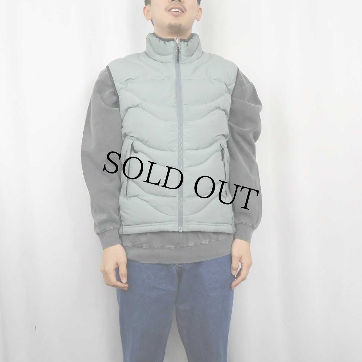 画像2: REI ダウンベスト M (2)