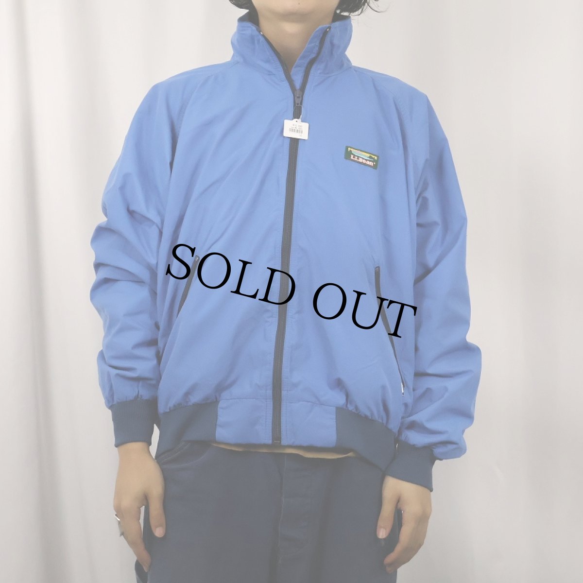 画像2: 80〜90's L.L.Bean USA製 フリースライナー シェルドジャケット L (2)