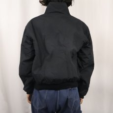 画像3: 80〜90's L.L.Bean "Warm-up Jacket" フリースライナー シェルドジャケット BLACK M (3)