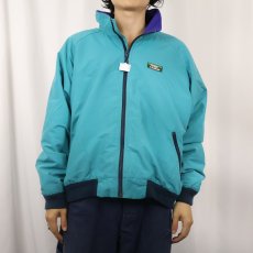画像2: 80〜90's L.L.Bean USA製 "Warm-up Jacket" フリースライナー シェルドジャケット XL (2)