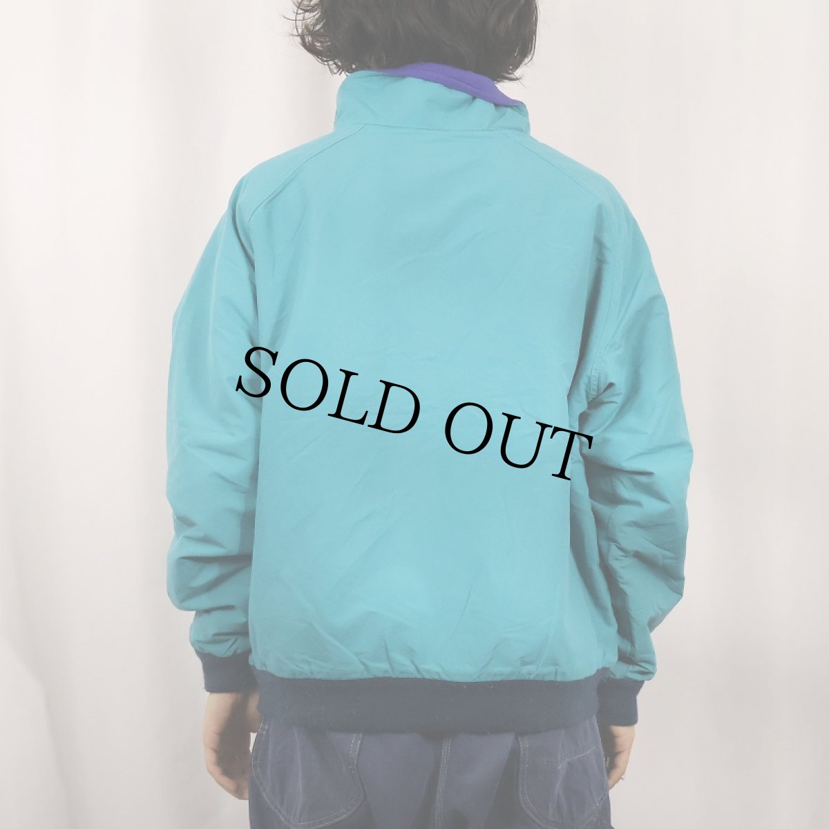 画像3: 80〜90's L.L.Bean USA製 "Warm-up Jacket" フリースライナー シェルドジャケット XL (3)