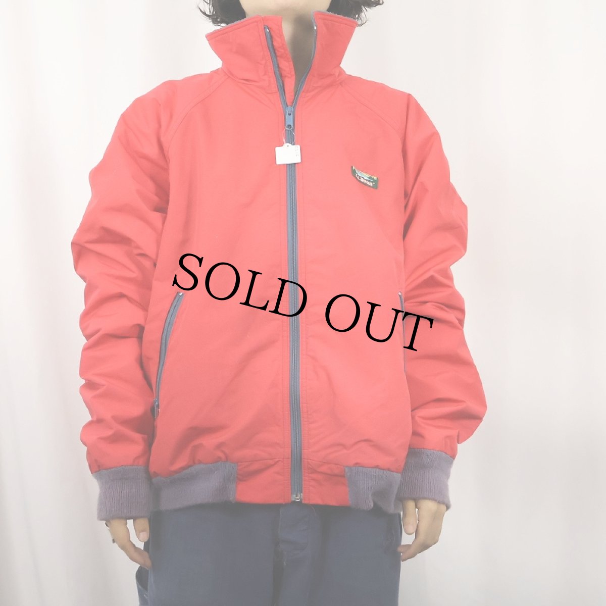 画像2: 80〜90's L.L.Bean USA製 フリースライナー シェルドジャケット XL (2)