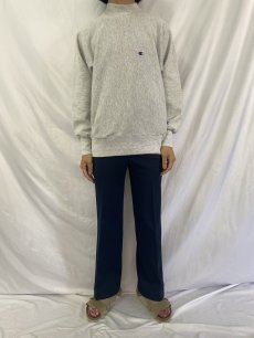 画像2: 90's Champion REVERSE WEAVE USA製 ラグランモックネックスウェット XL (2)