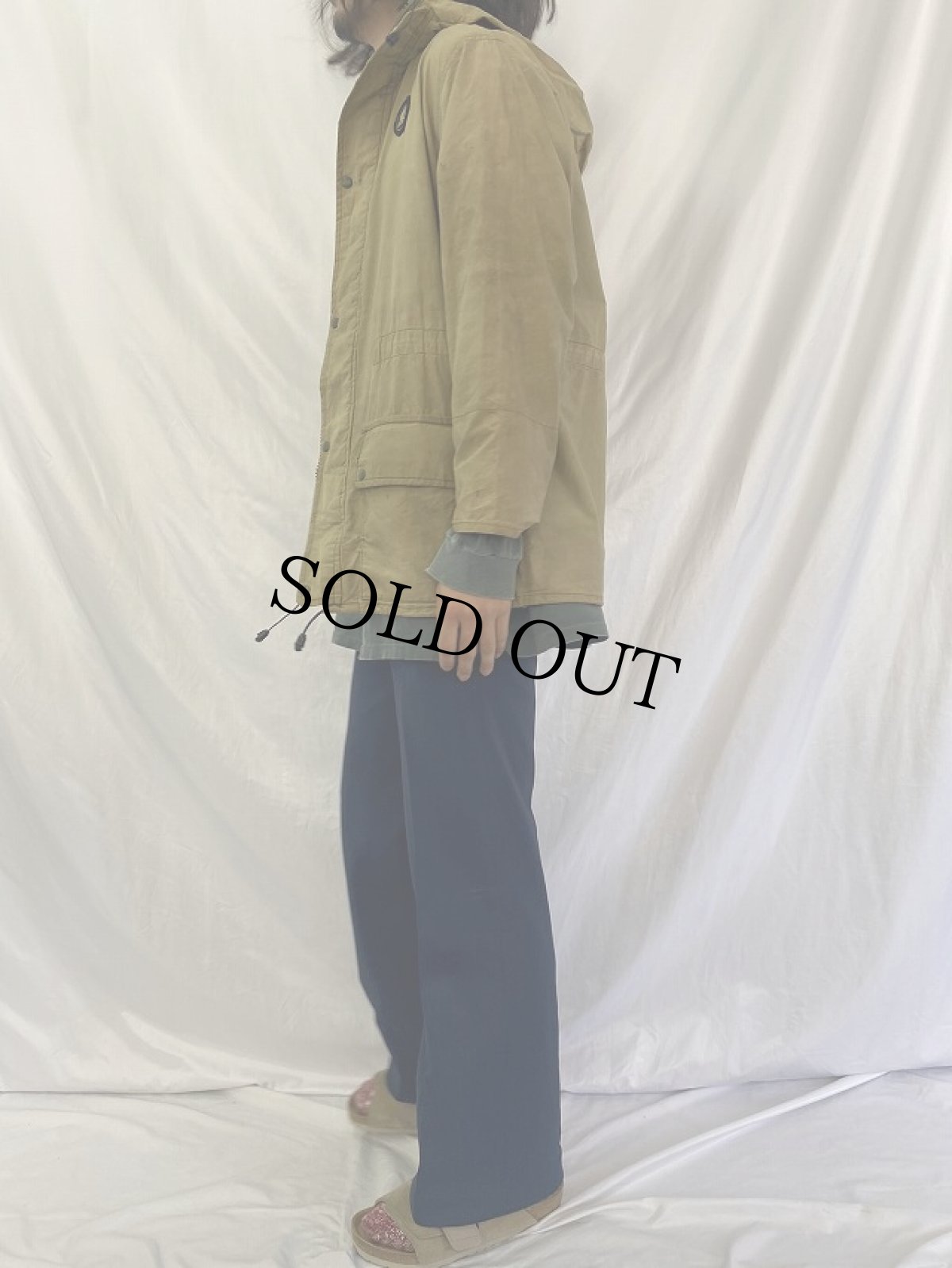 画像3: 70〜80's Belstaff オイルドジップパーカー (3)