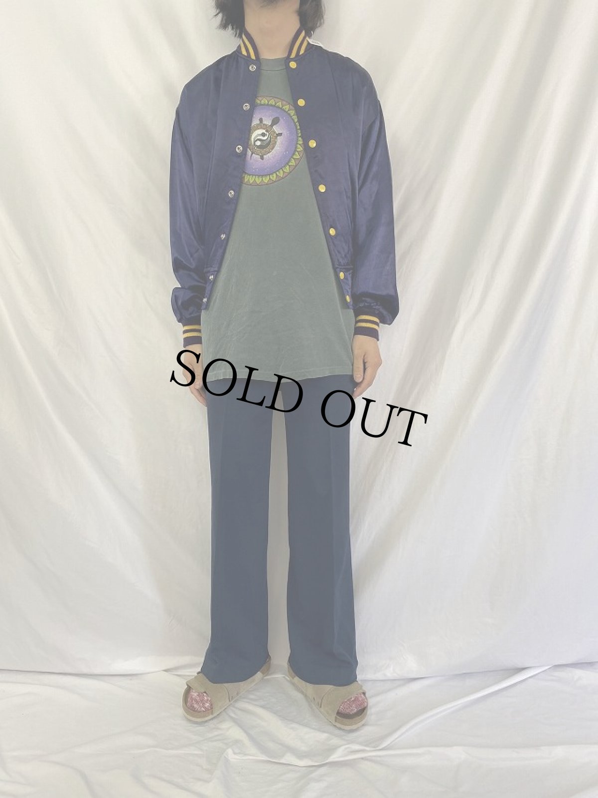 画像3: 50〜60's "CUBI POINT" サテンスタジャン (3)