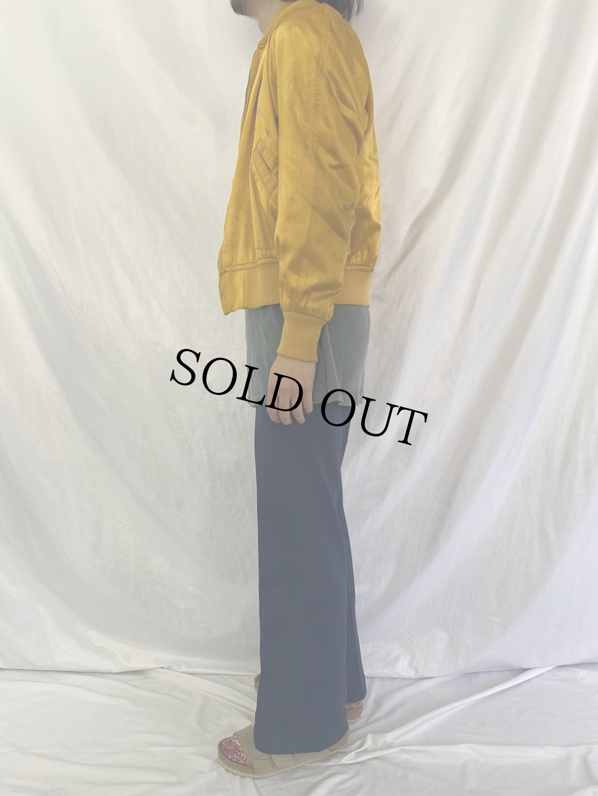 画像3: 50's WILSON サテンスタジャン (3)