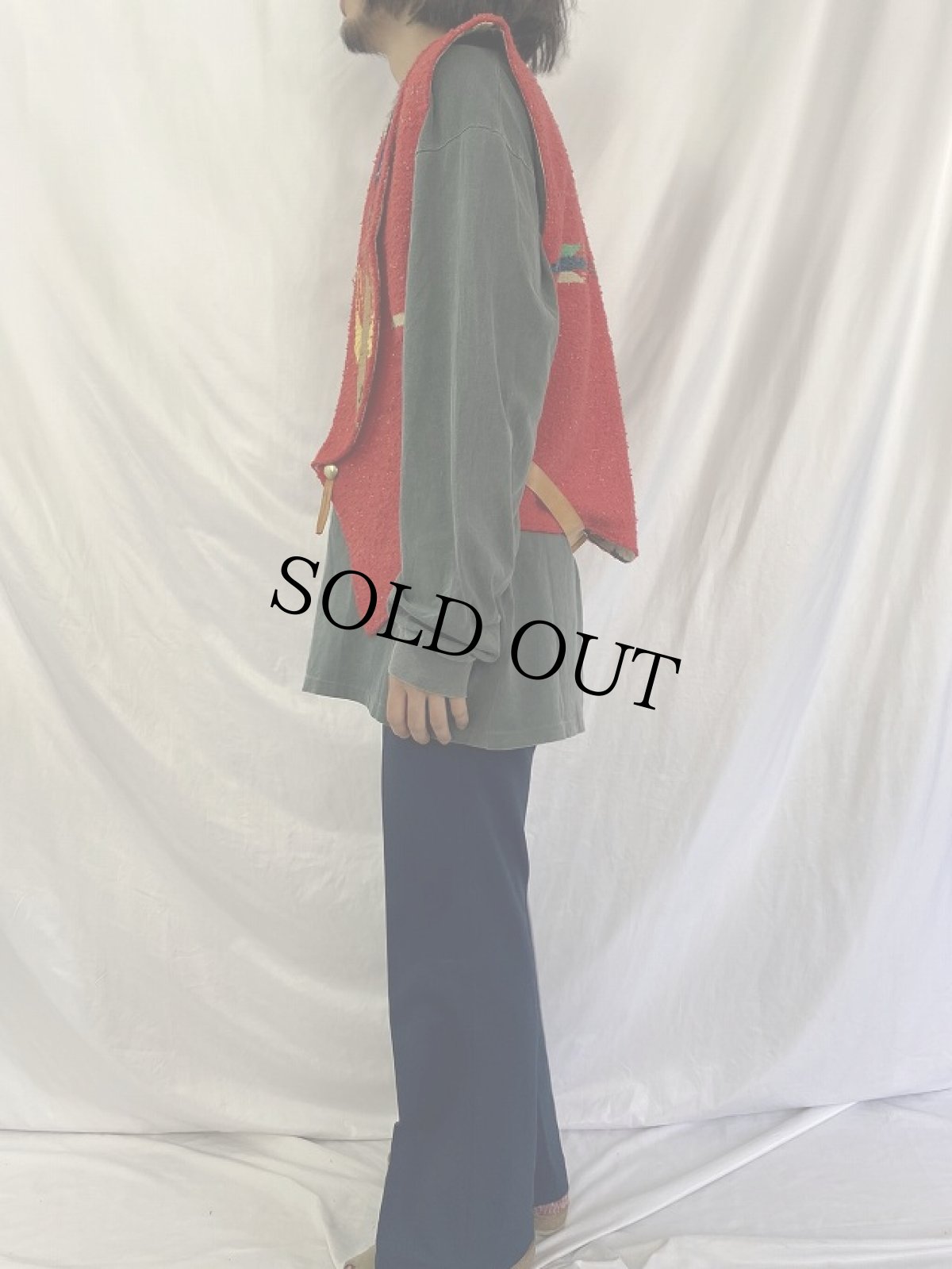 画像3: ウールラグベスト (3)