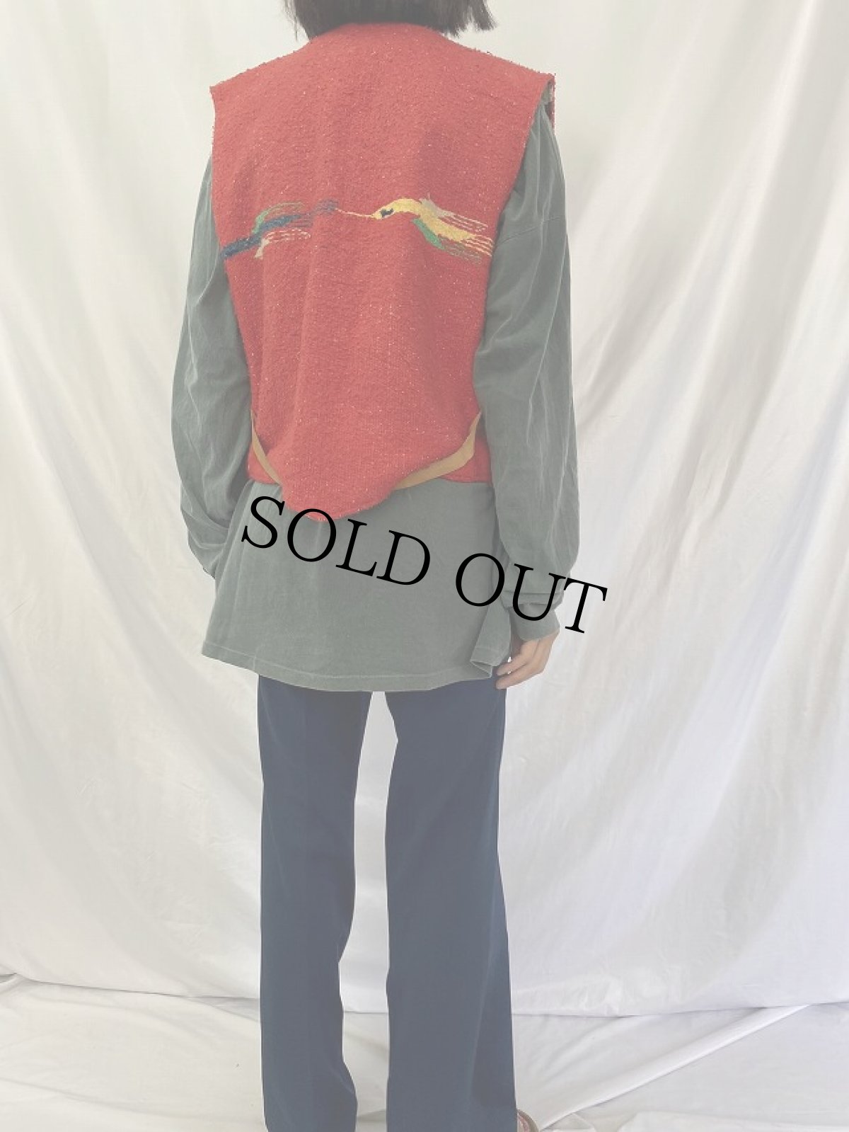 画像4: ウールラグベスト (4)