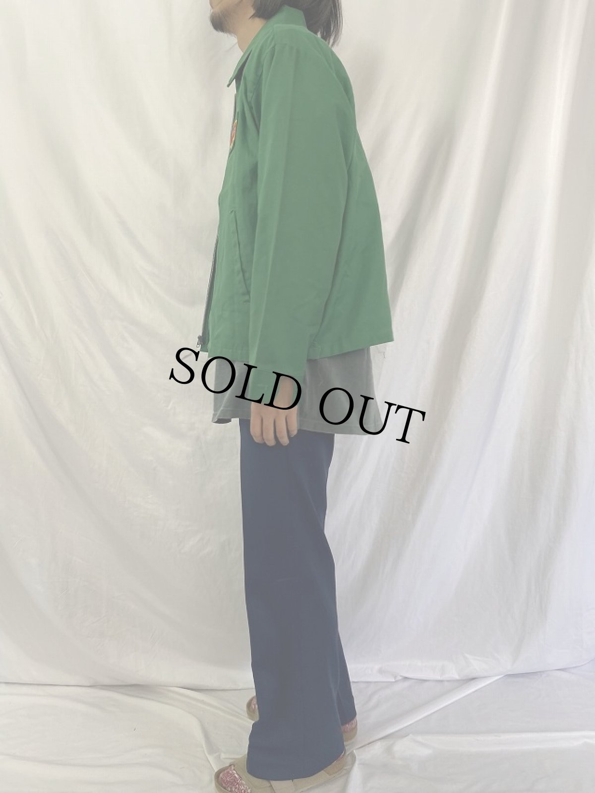 画像3: 70〜80's Del Monte 食品メーカーワッペン付き ワークジャケット (3)