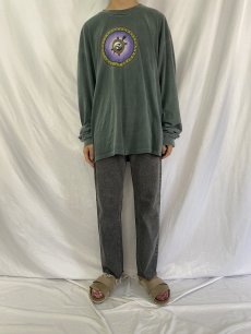 画像2: 80's Levi's 505 USA製 カットオフ ブラックデニムパンツ W32 (2)