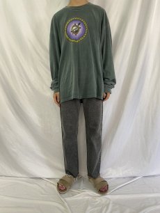 画像2: 80's Levi's 505 USA製 カットオフ ブラックデニムパンツ W32 (2)