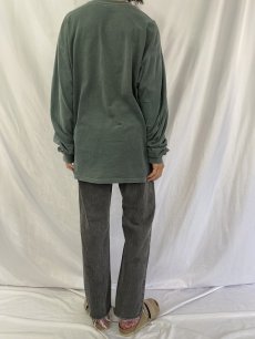 画像4: 80's Levi's 505 USA製 カットオフ ブラックデニムパンツ W32 (4)